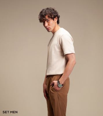 تیشرت بافت بیسکوییتی