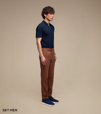 تیشرت یقه دار سوزنی