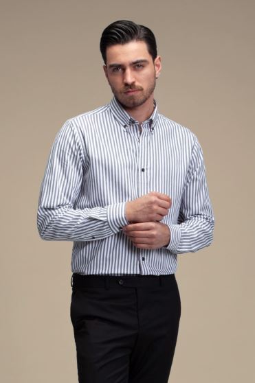 پیراهن مردانه کلاسیک دیپلمات