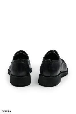 کفش مردانه چرم کلاسیک بنددار