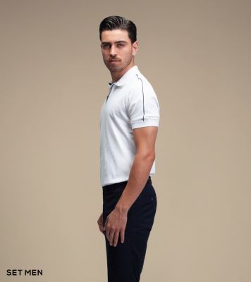 تیشرت یقه دار زیپی