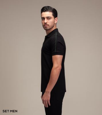 تیشرت یقه دار زیپی