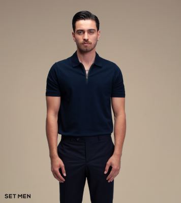 تیشرت یقه دار زیپی