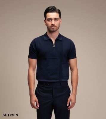 تیشرت بافت طرح دار