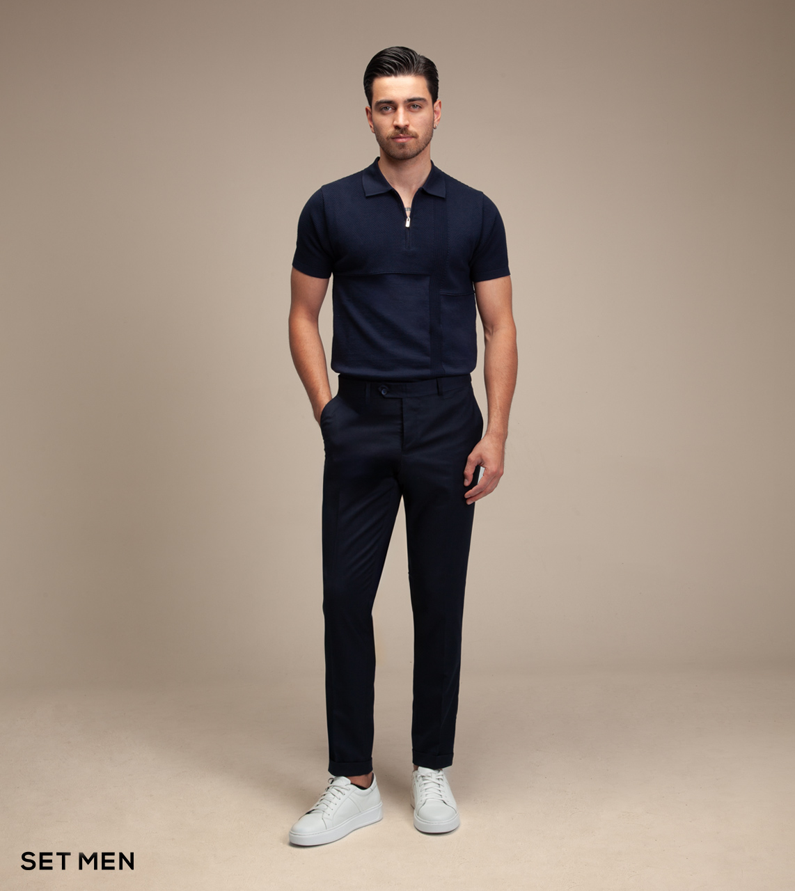 تیشرت بافت طرح دار