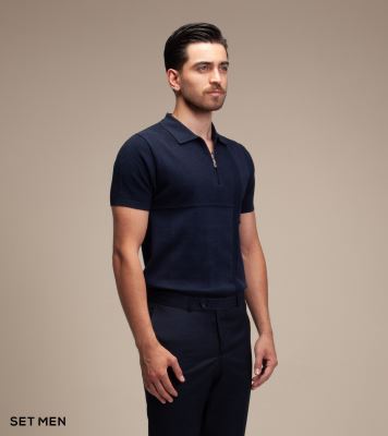 تیشرت بافت طرح دار