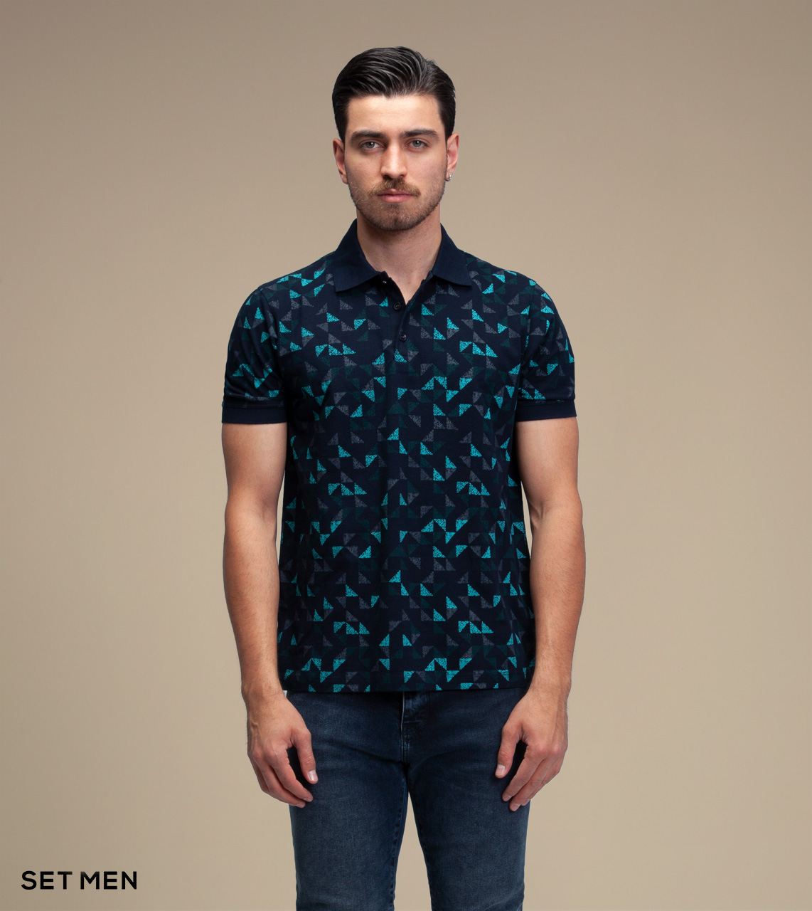 تیشرت چاپی مثلثی