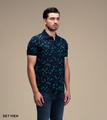 تیشرت چاپی مثلثی