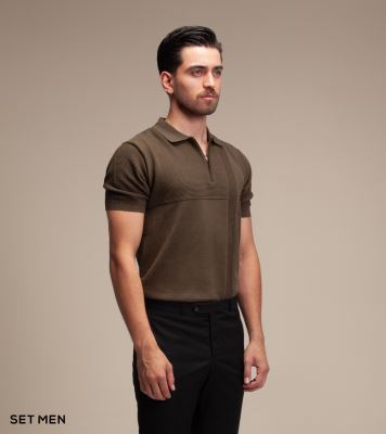 تیشرت بافت طرح دار