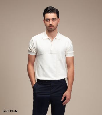 تیشرت بافت طرح دار