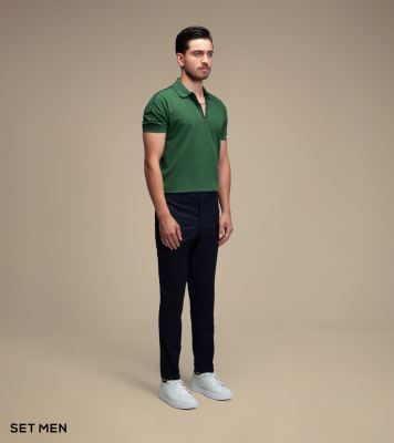 تیشرت یقه دار زیپی