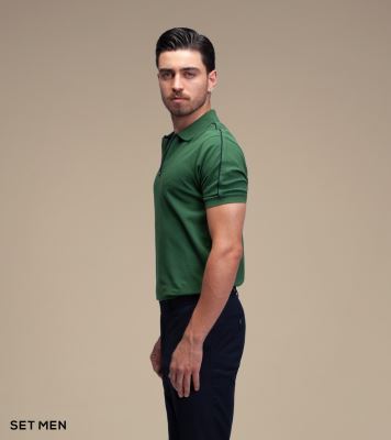 تیشرت یقه دار زیپی