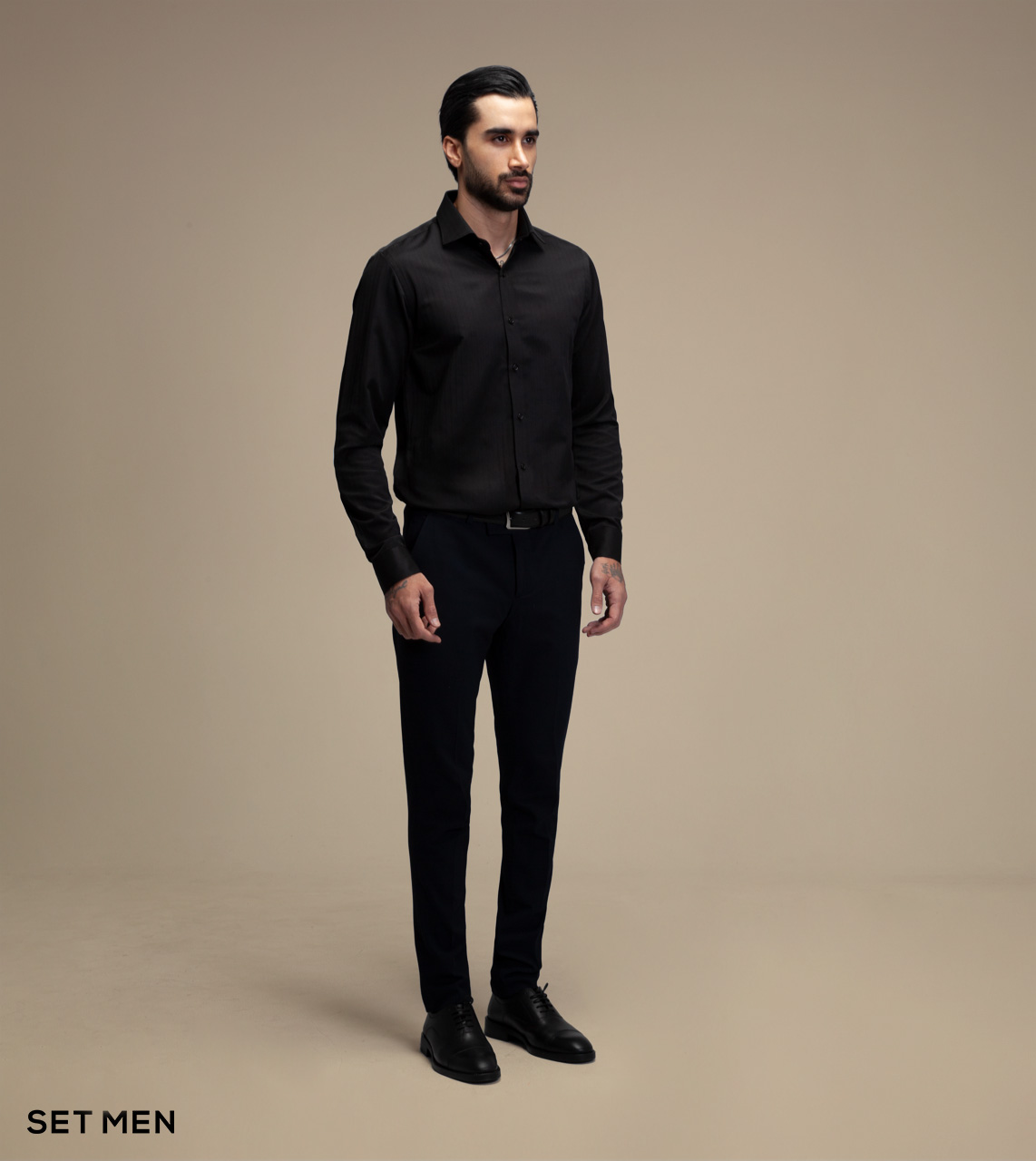 پیراهن آستین بلند طرح جناغی