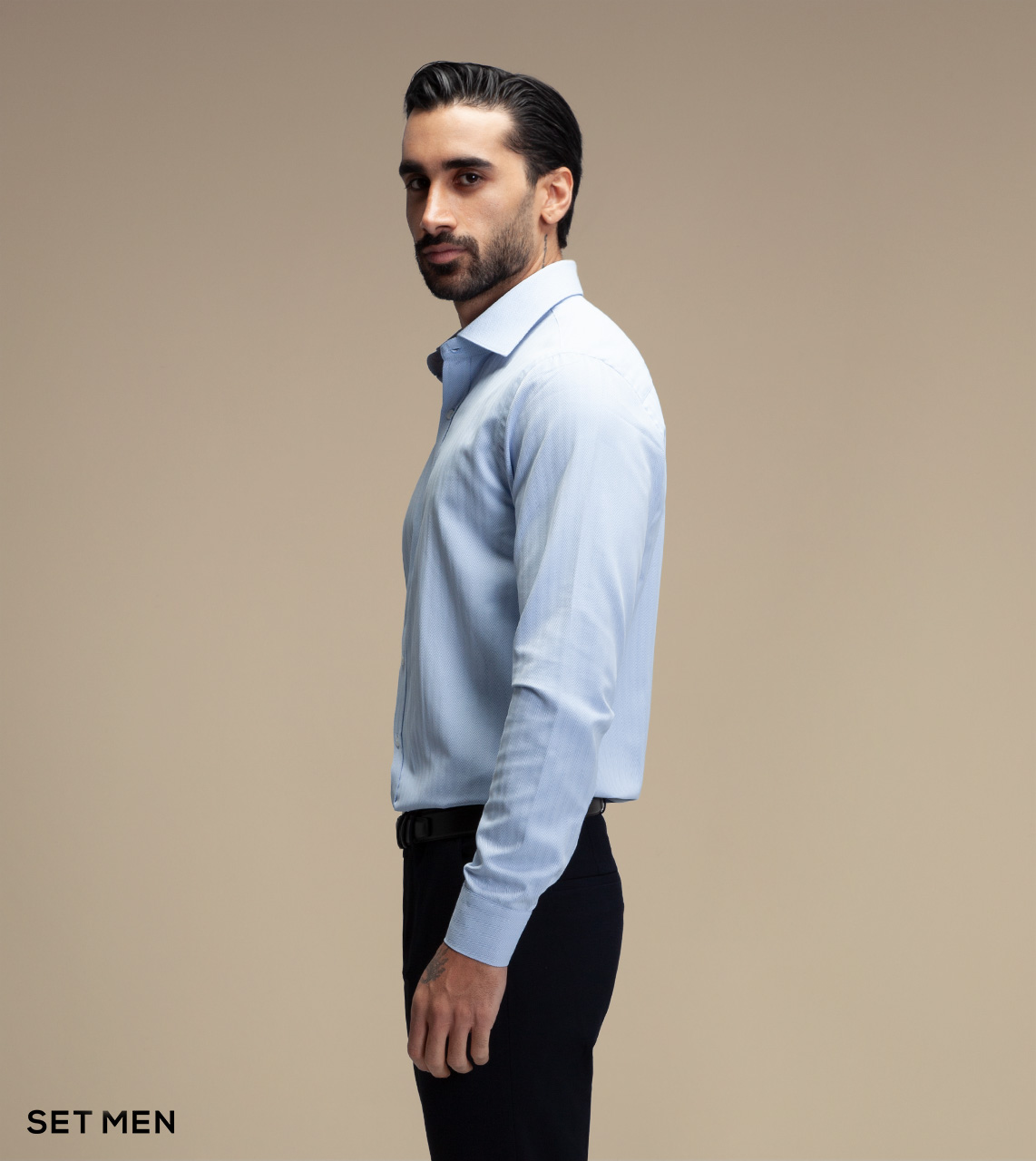 پیراهن آستین بلند طرح جناغی