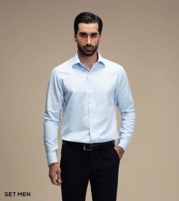 پیراهن آستین بلند طرح جناغی