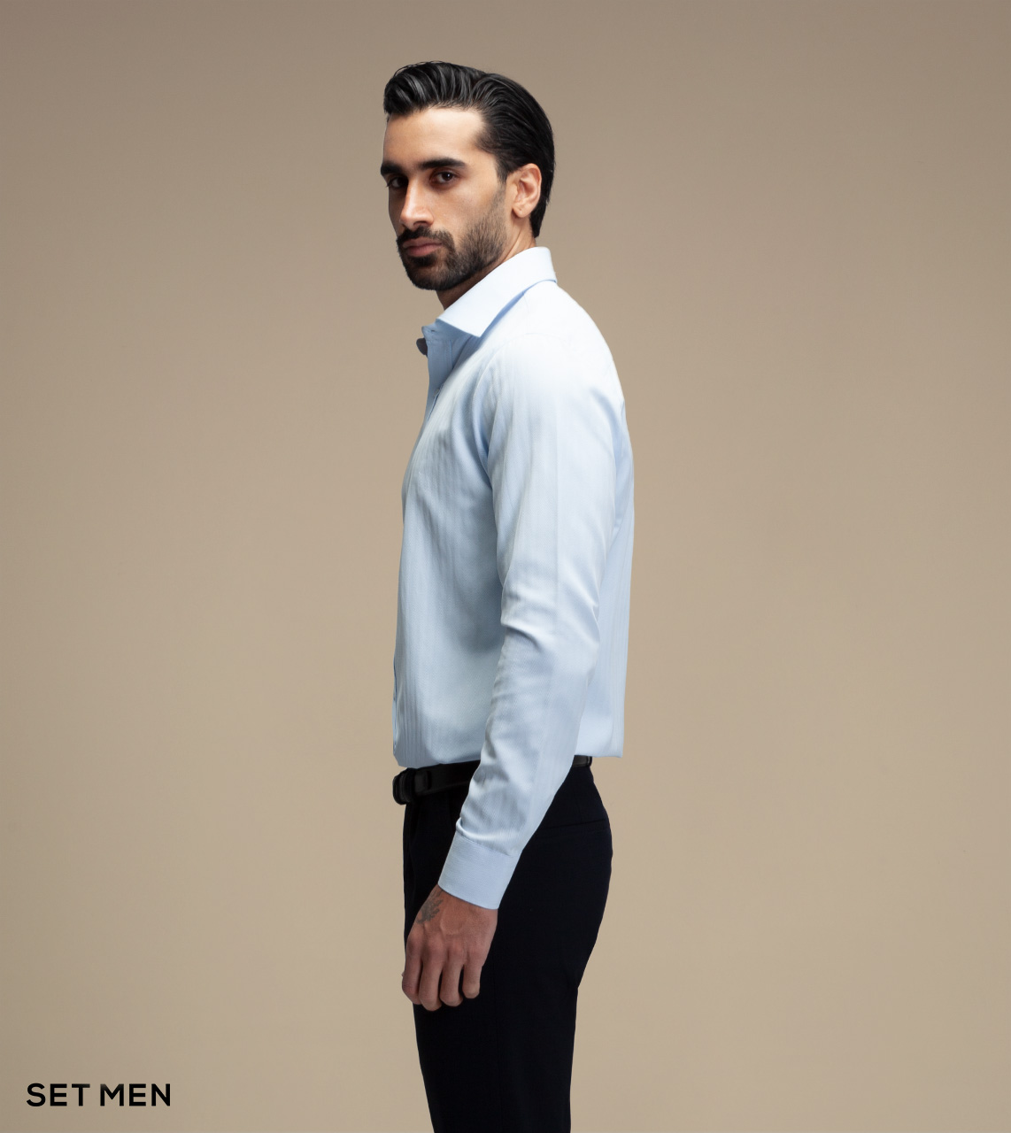 پیراهن آستین بلند طرح جناغی