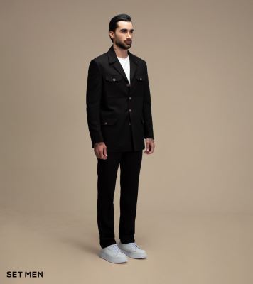 کت تک لینن سافاری