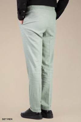 شلوار لینن مردانه پیله دار