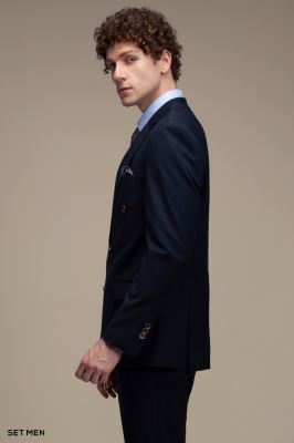 کت و شلوار دو تکه دبل برست