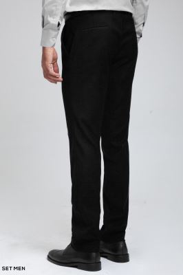 کت و شلوار مردانه سه تکه یقه بلیزر دو دکمه دو چاک