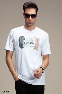 تیشرت طرح زمین تنیس