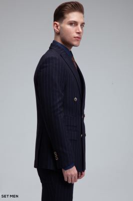 کت و شلوار مردانه دیپلمات شش دکمه