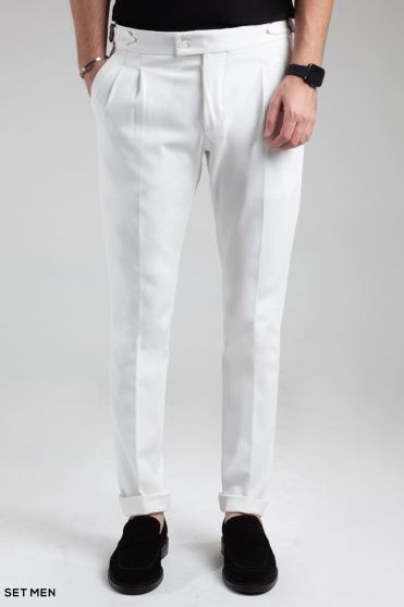 شلوار پارچه ای مردانه پیل دار