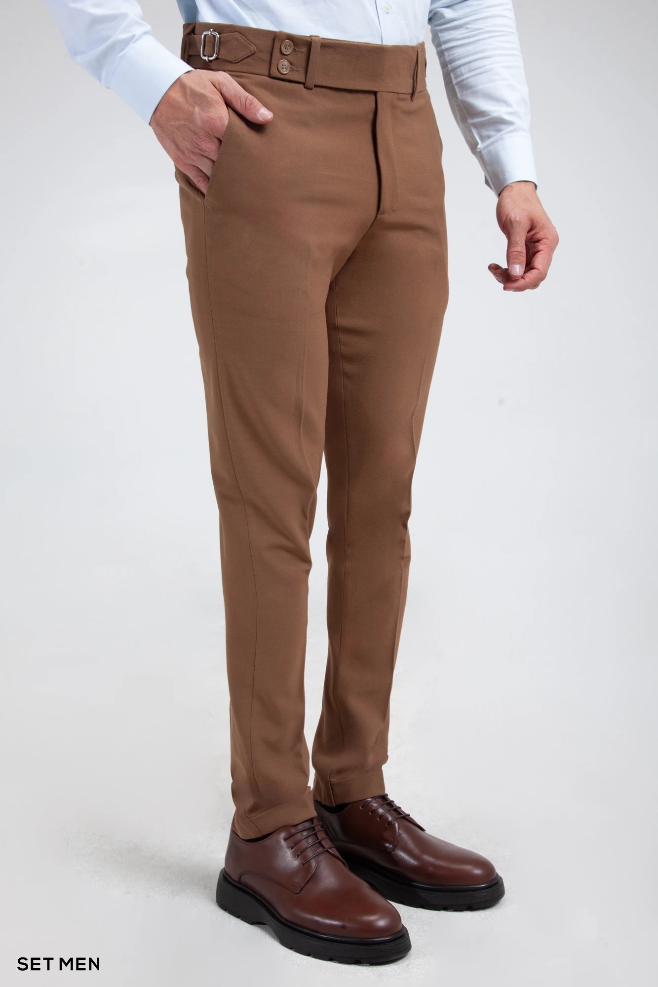 شلوار پارچه ای مردانه پیل دار