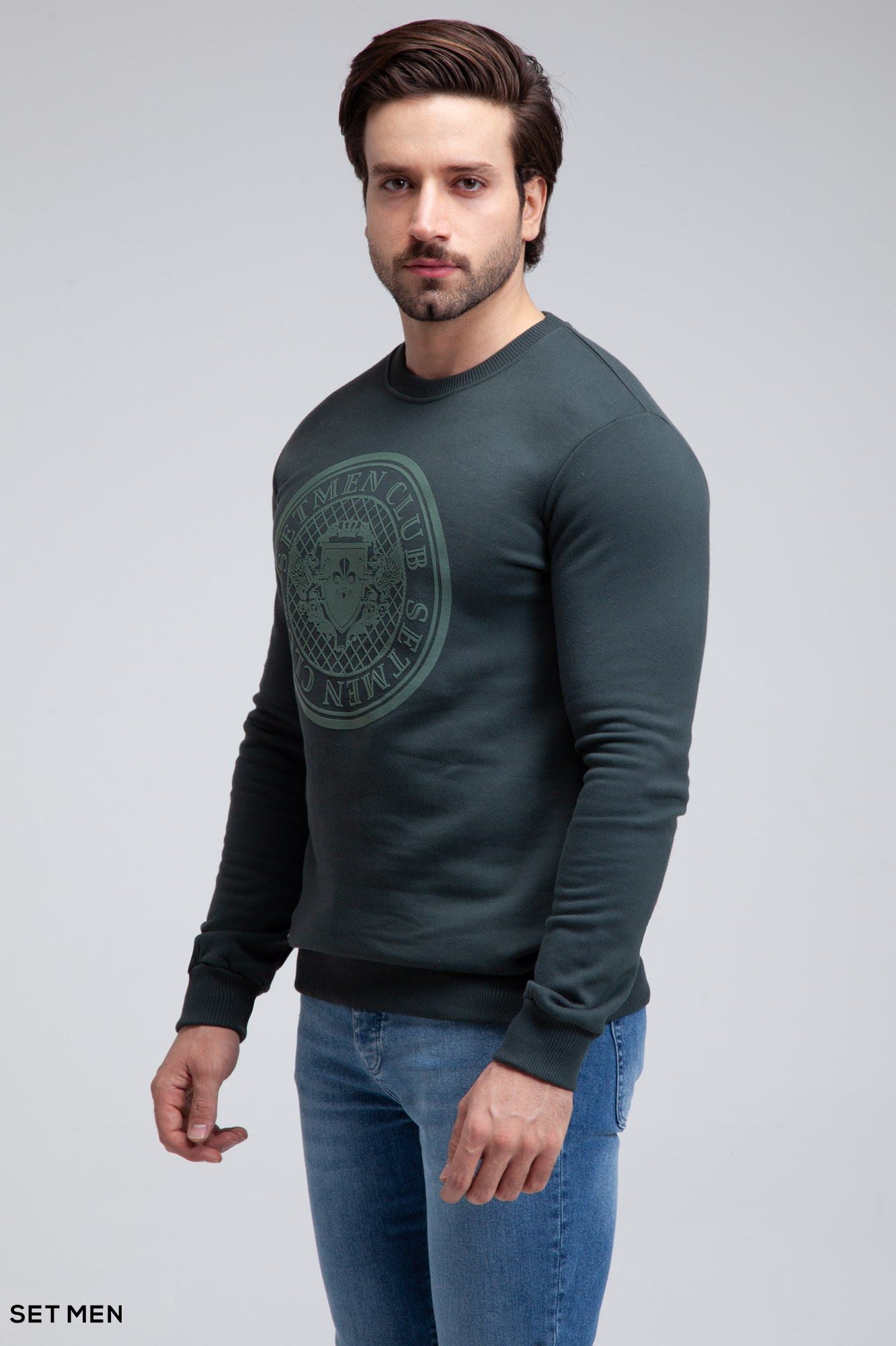 دورس یقه گرد چاپی