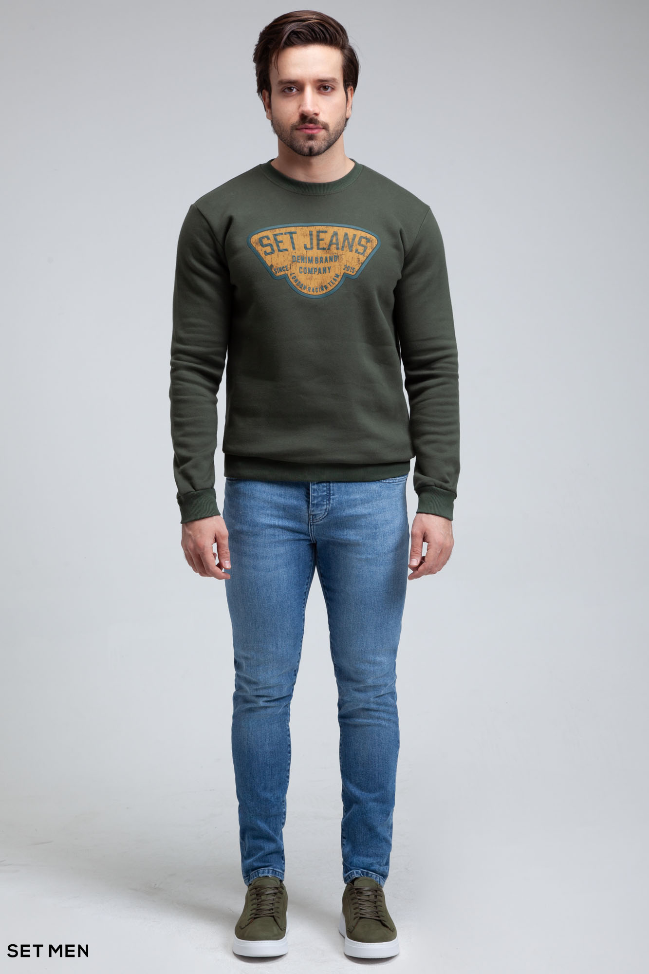 دورس یقه گرد چاپی