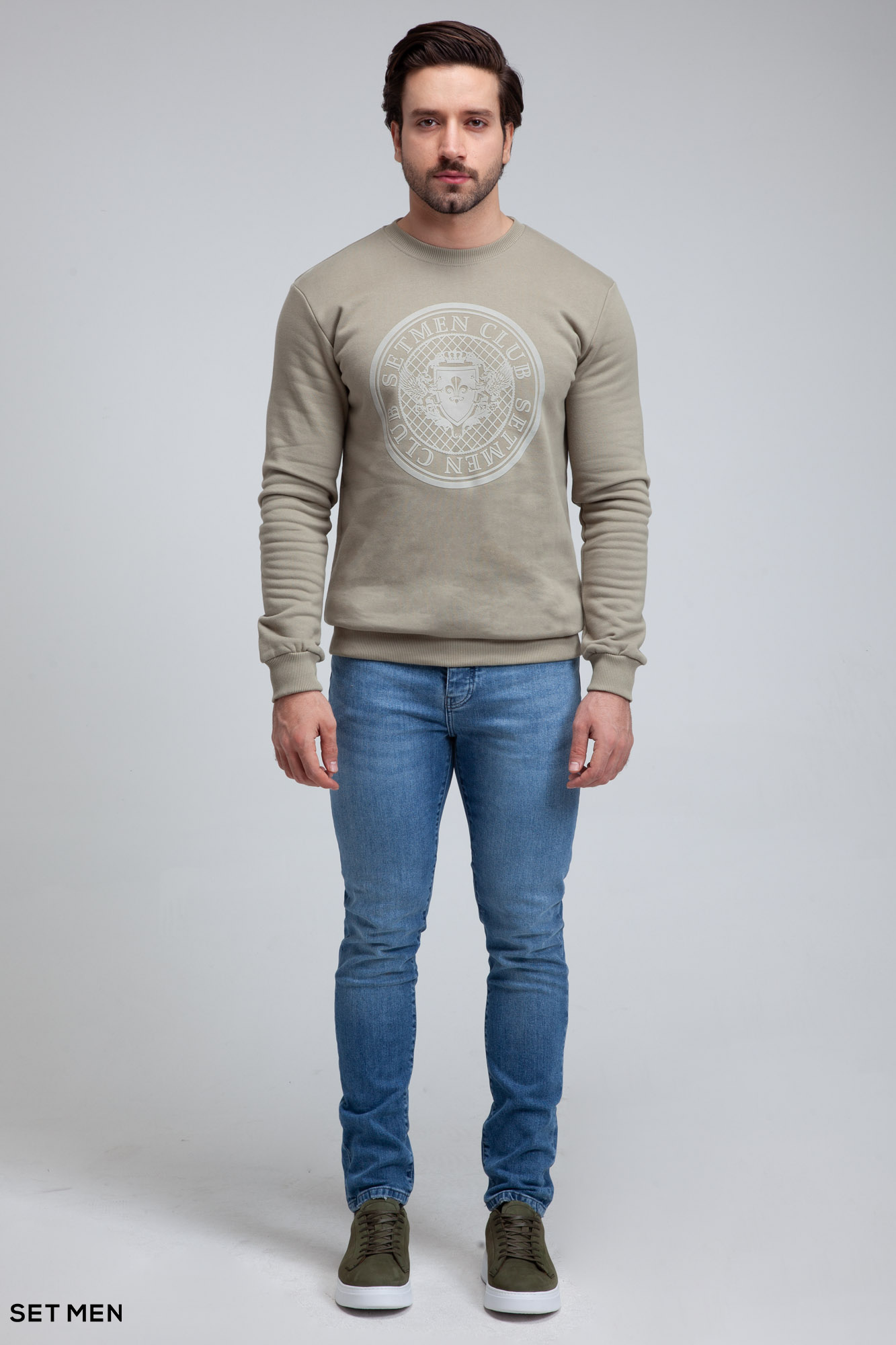 دورس یقه گرد چاپی