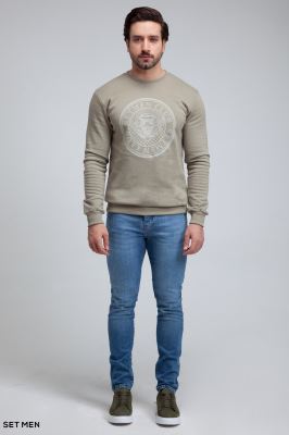 دورس یقه گرد چاپی