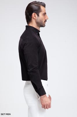 پیراهن مخمل کبریتی