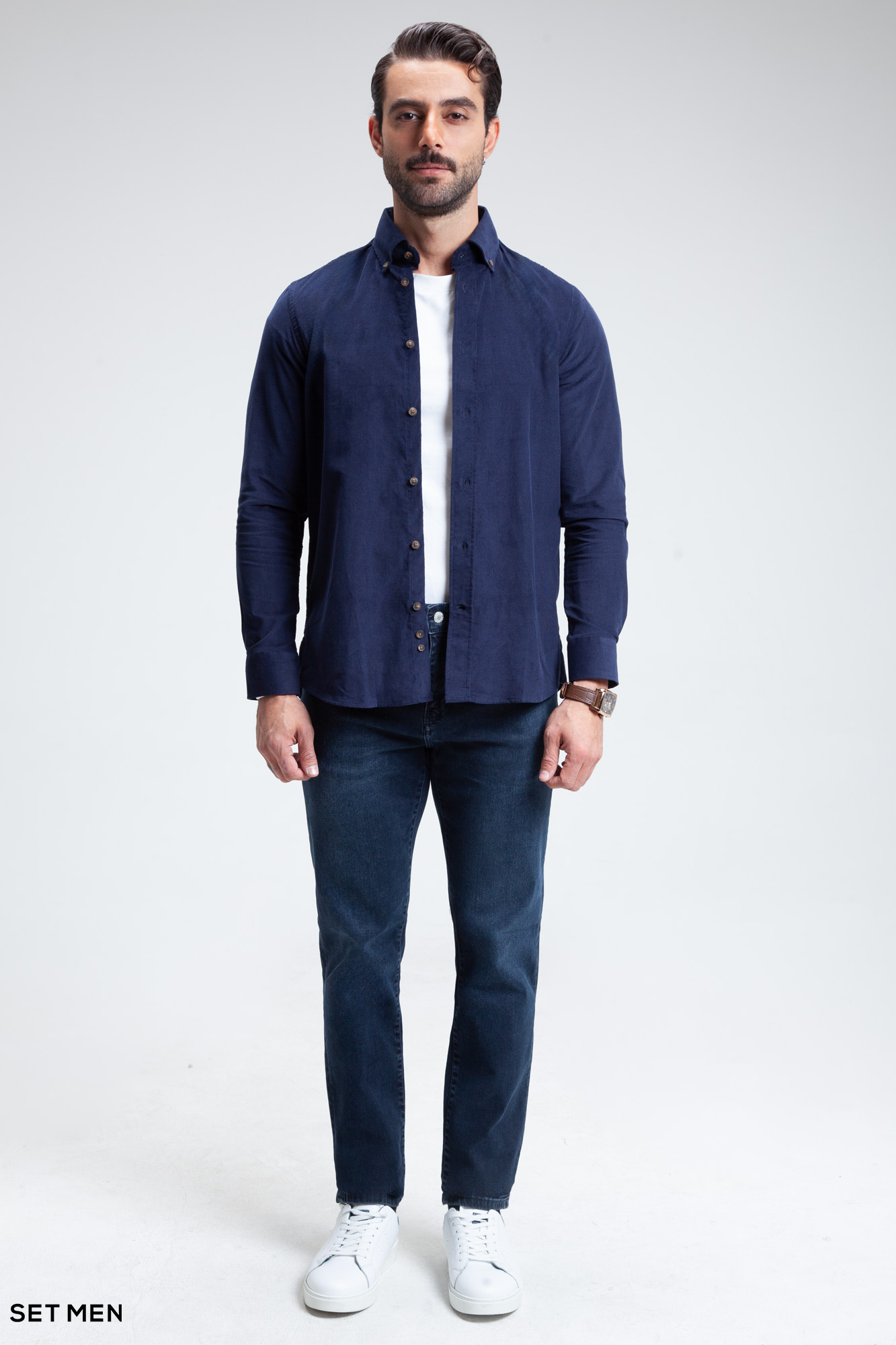 پیراهن مخمل کبریتی