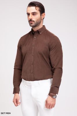 پیراهن مخمل کبریتی