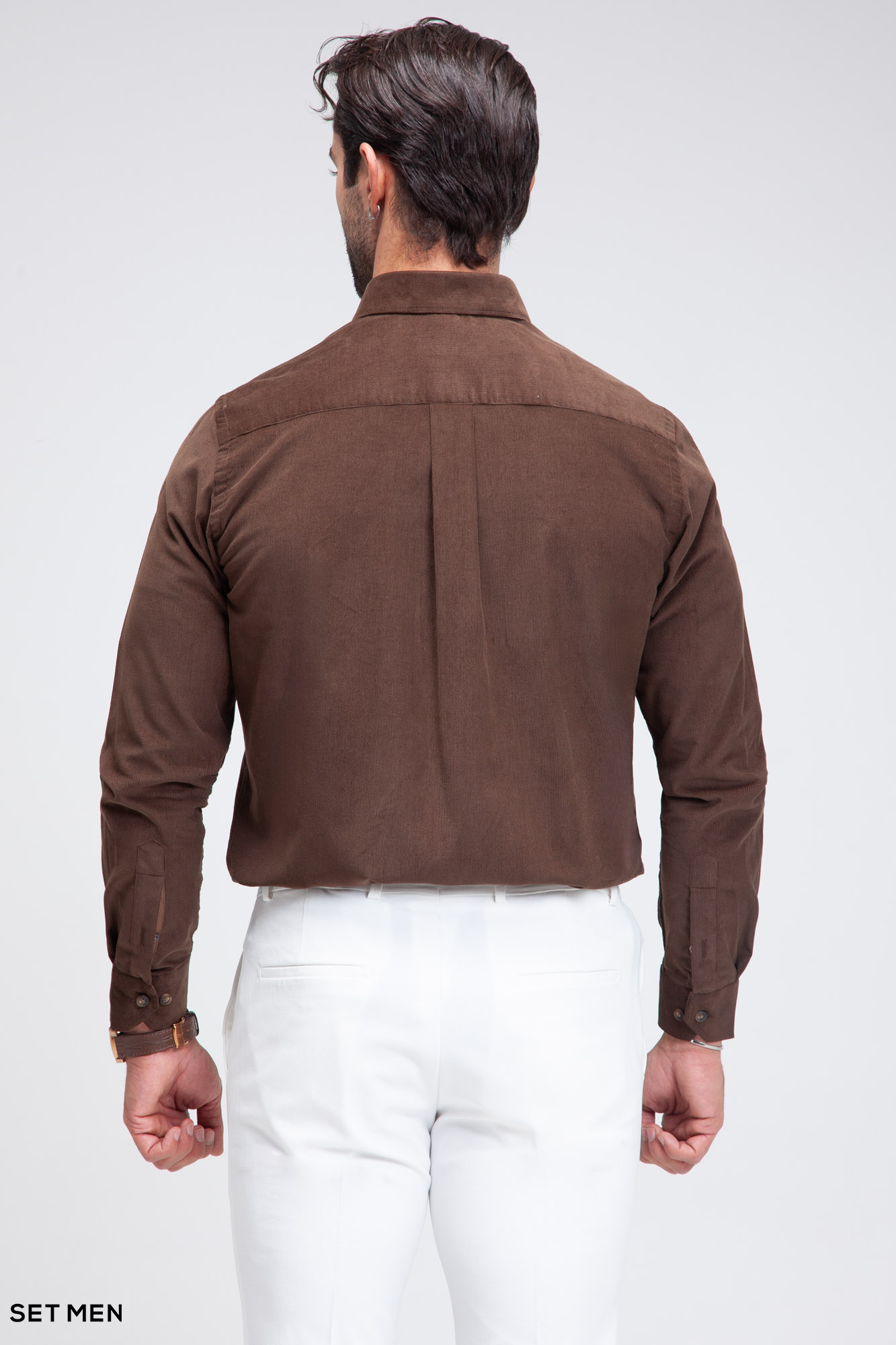 پیراهن مخمل کبریتی