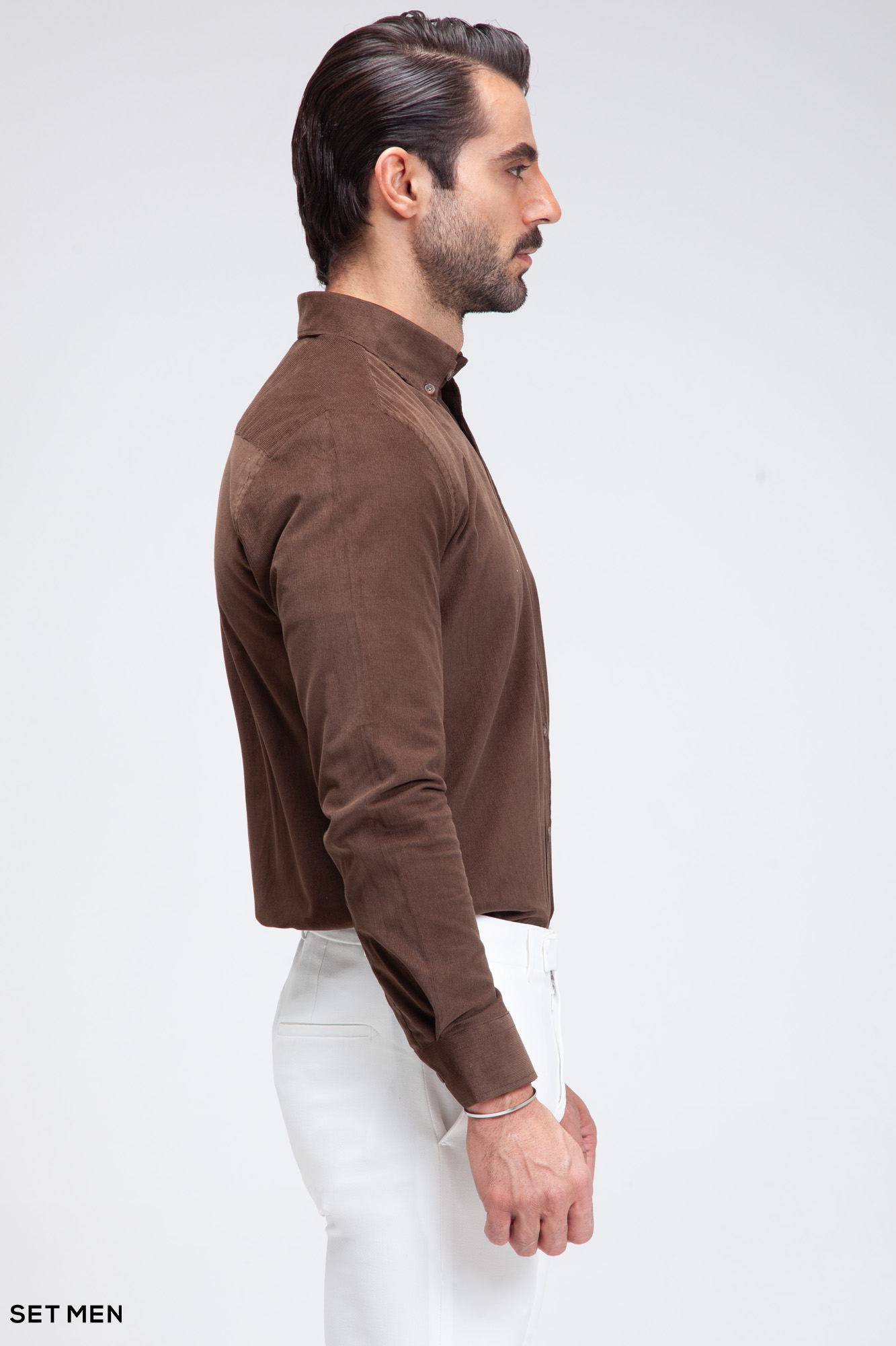 پیراهن مخمل کبریتی