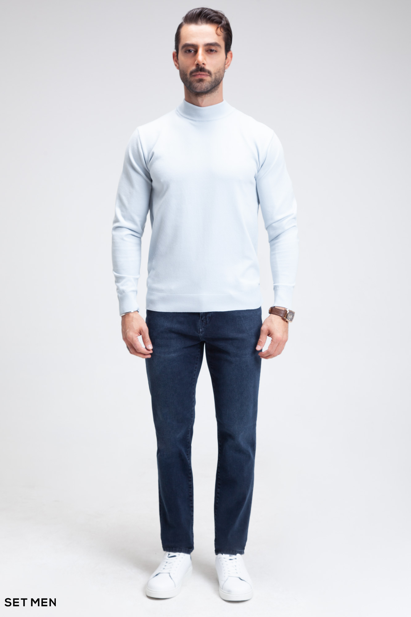 بافت مردانه یقه اسکی