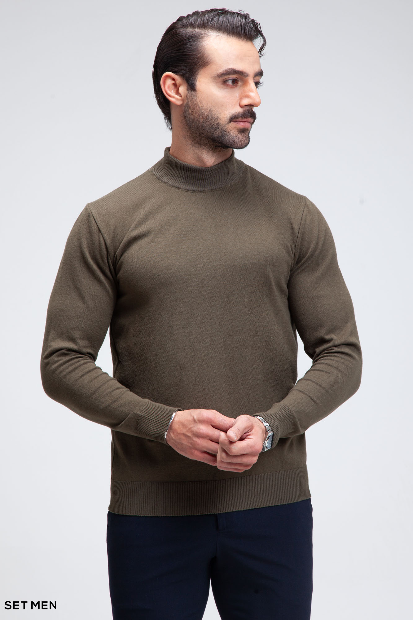 بافت مردانه یقه اسکی