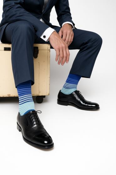 جوراب مردانه کلاسیک طرح دار جوراب مردانه کلاسیک طرح دار