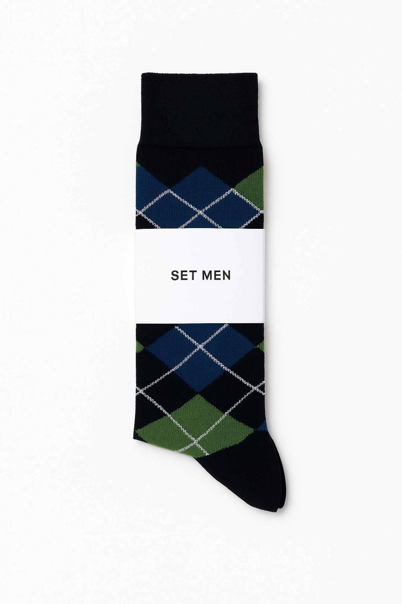 جوراب خط لوزی