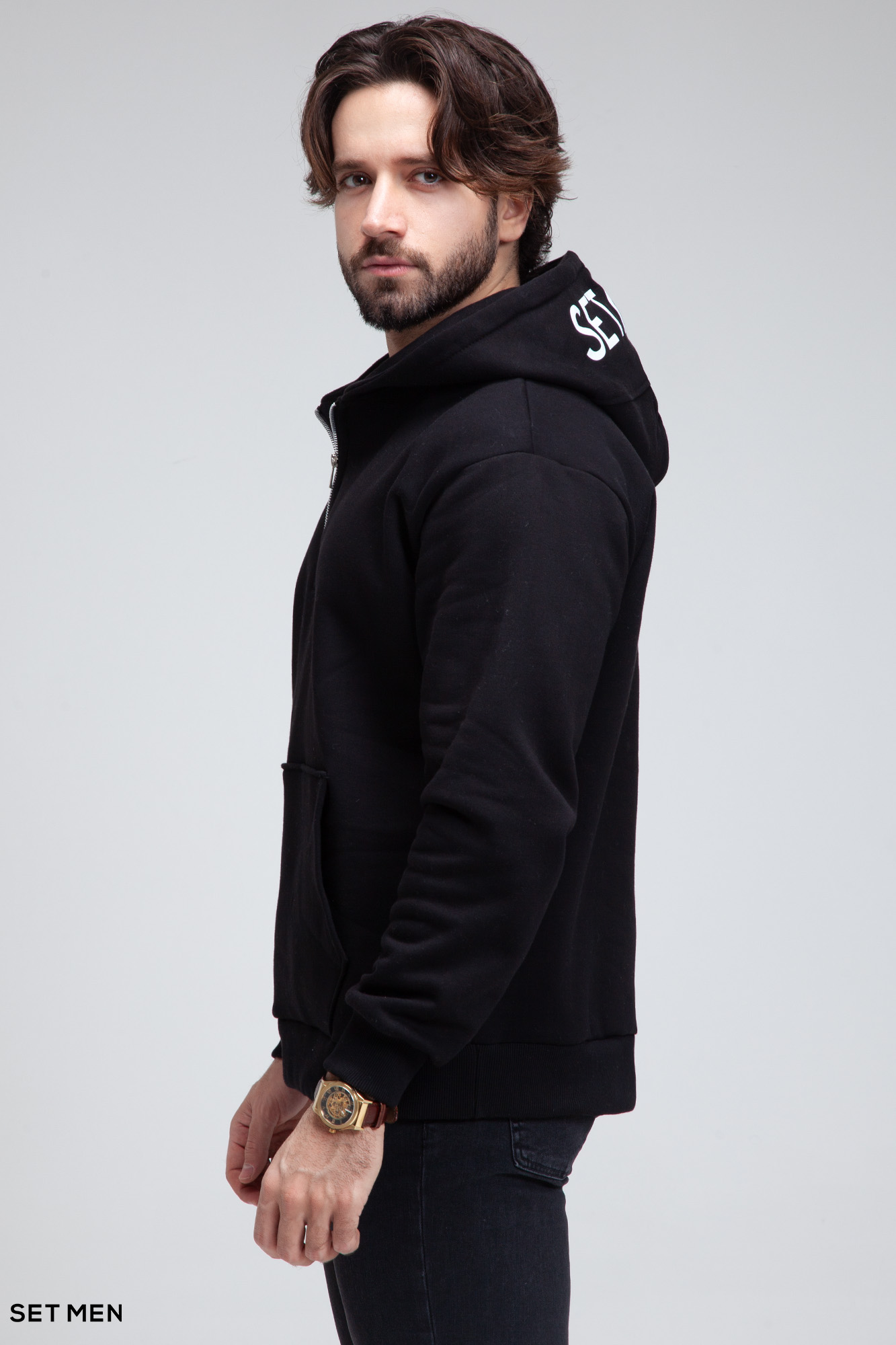 هودی نیم زیپ ست من