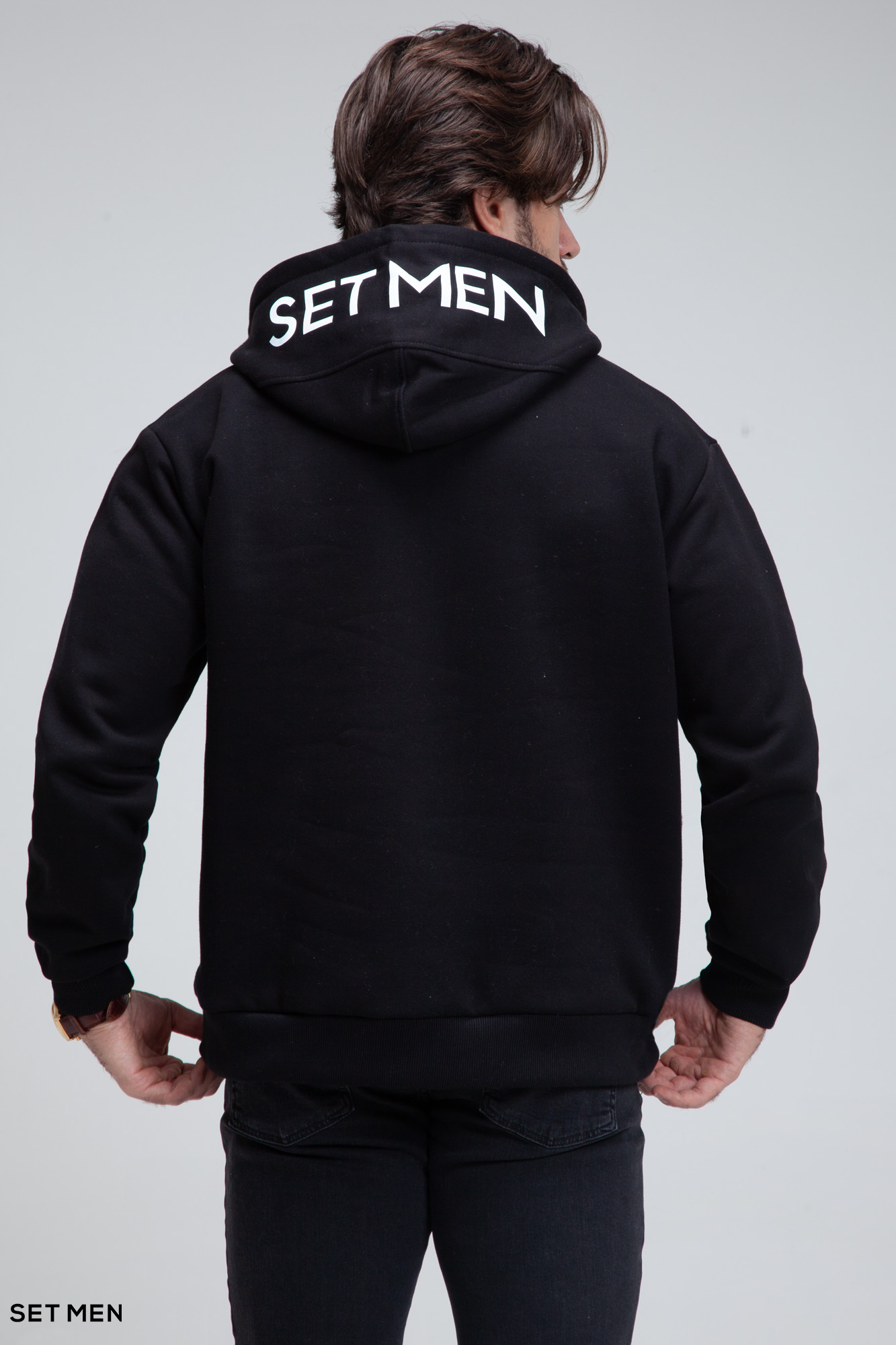 هودی نیم زیپ ست من