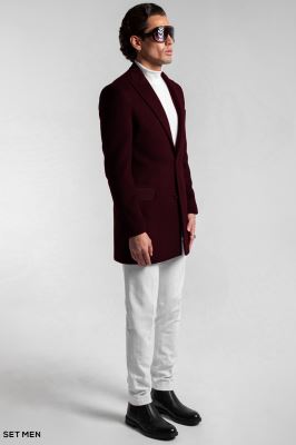 پالتو یقه بلیزر مردانه