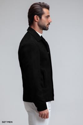 کاپشن جیر دکمه دار