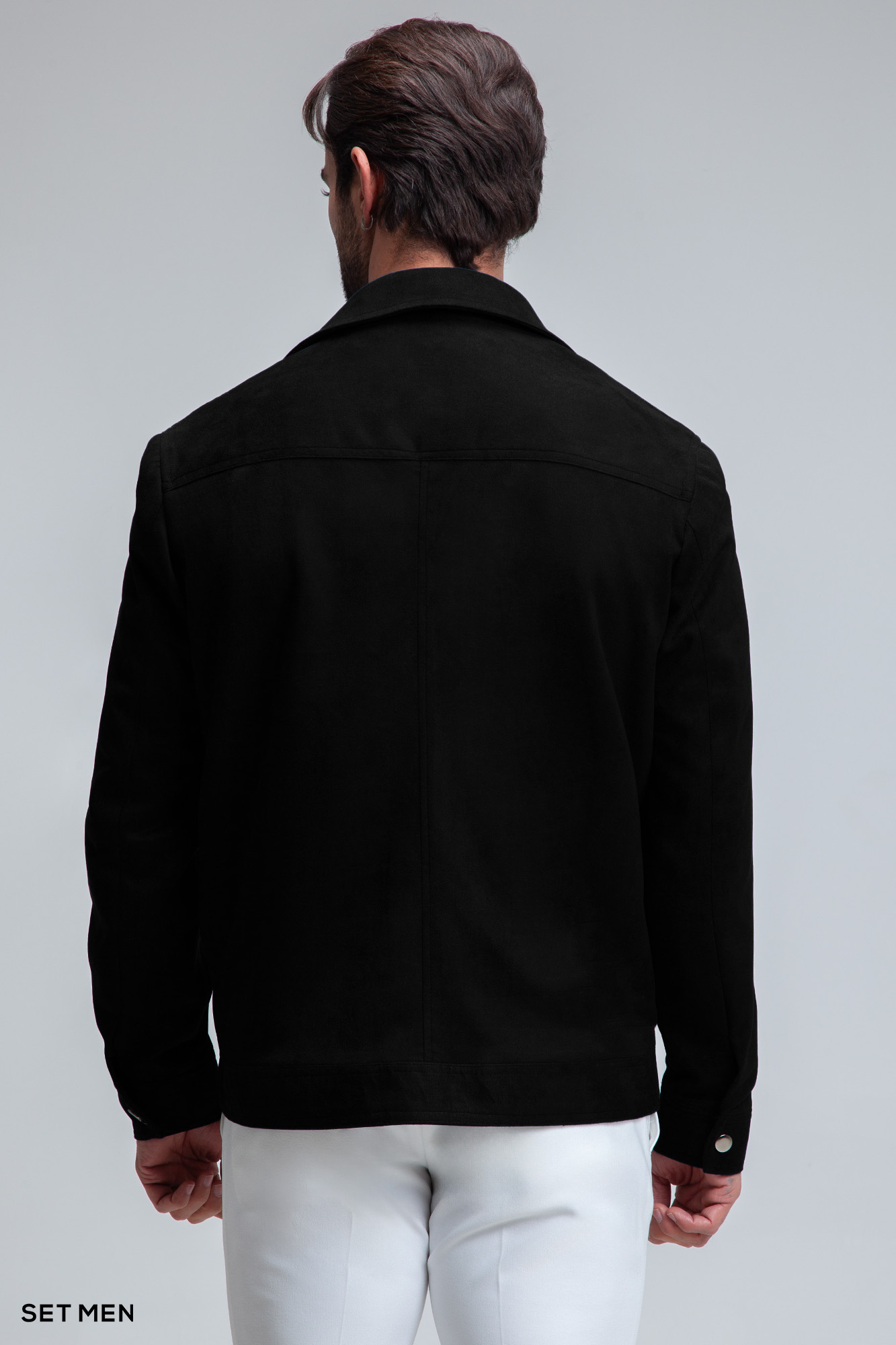 کاپشن جیر دکمه دار