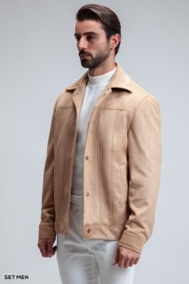 کاپشن جیر دکمه دار