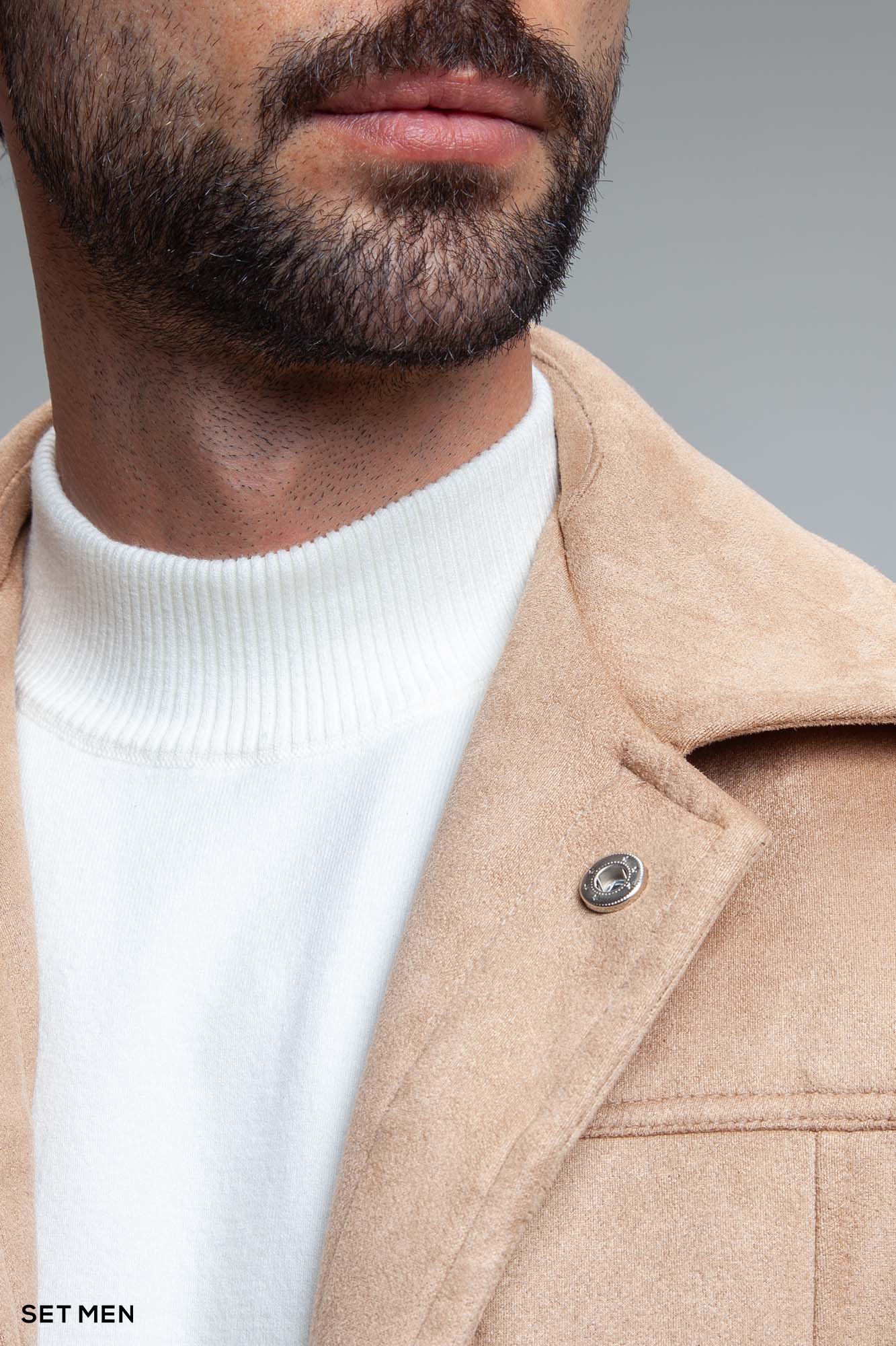 کاپشن جیر دکمه دار