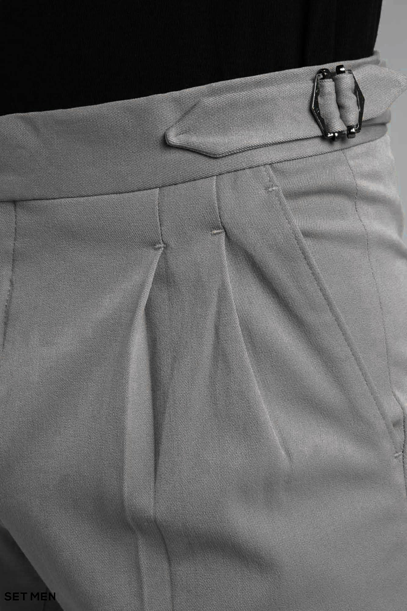 شلوار پارچه ای مردانه پیل دار