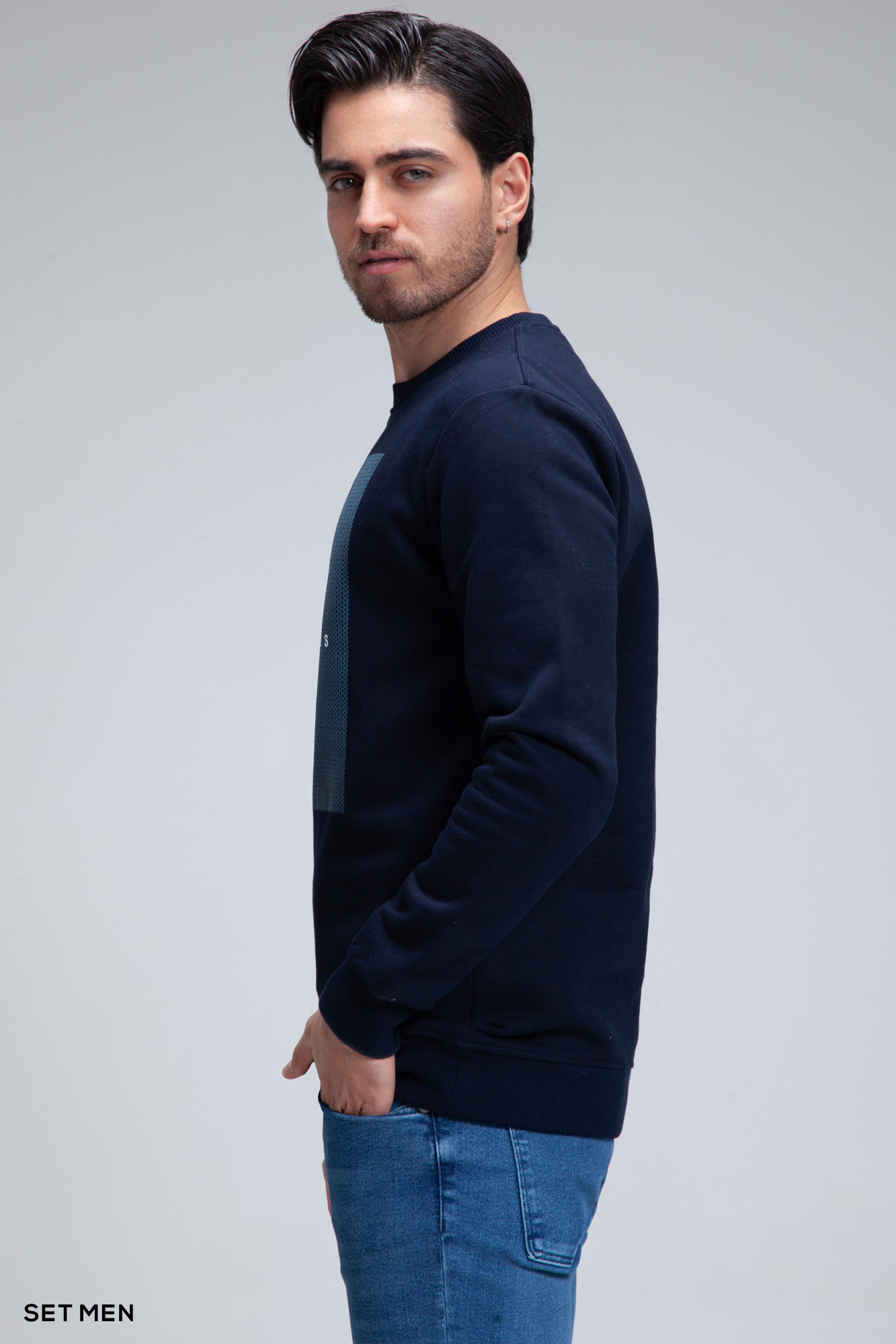 دورس یقه گرد چاپی